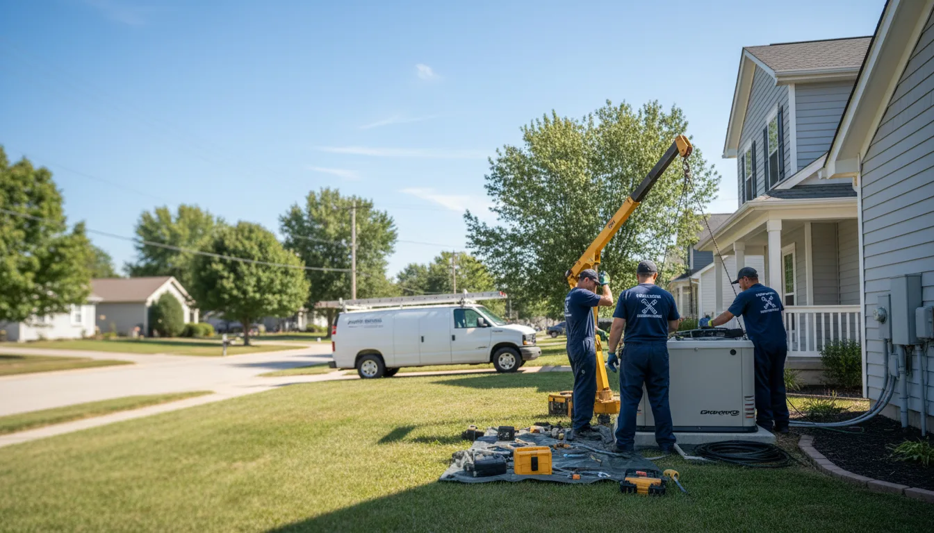 Generator Installation in Sergeant Bluff, IA near me